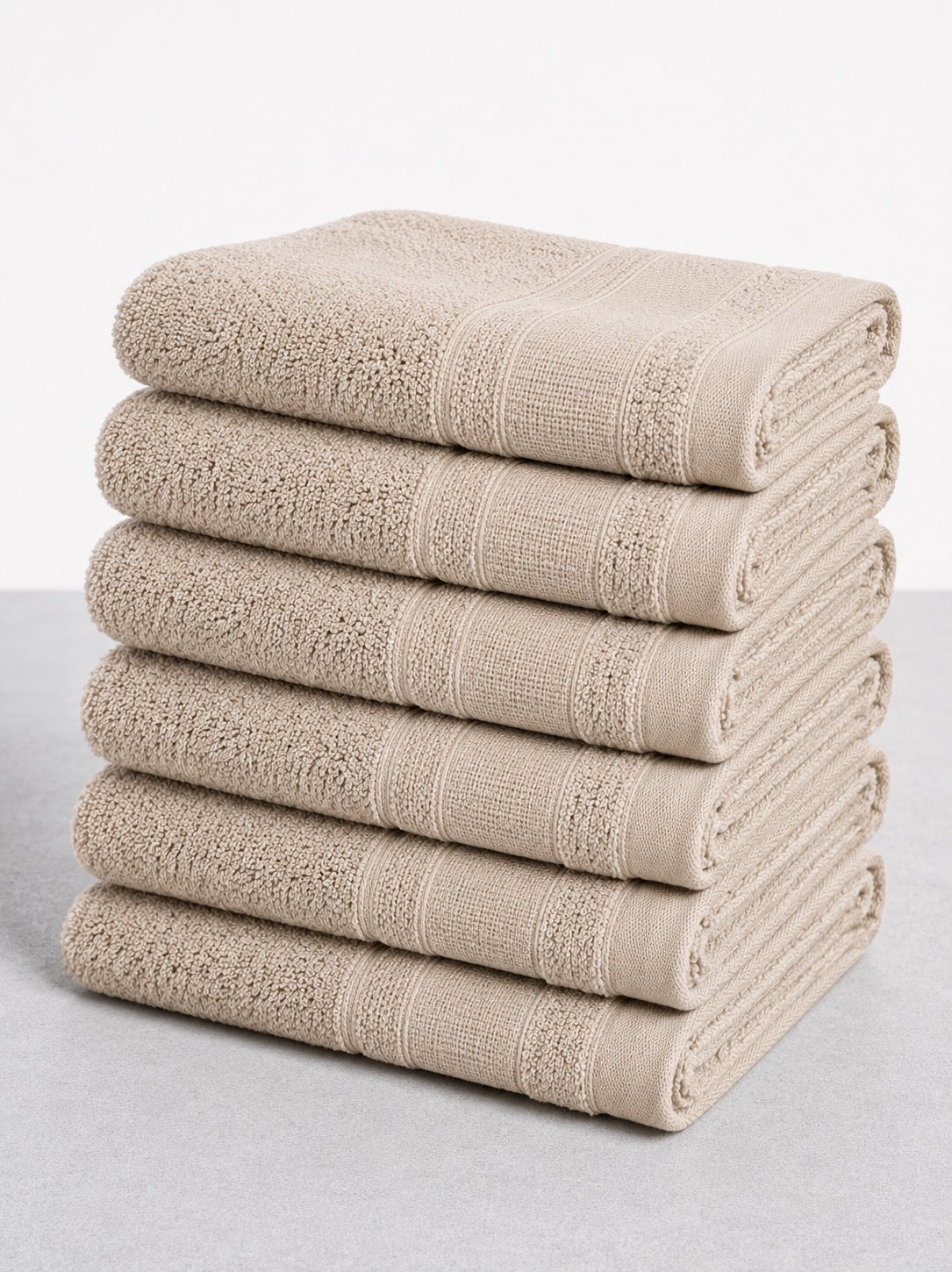 6 premium handdoeken voor € 44,95 Gratis verzending